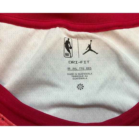 Jordan LeBron James #6 2022 NBA All-Star Game Swingman Red Jersey Mens Size 2XL - Picture 8 of 9